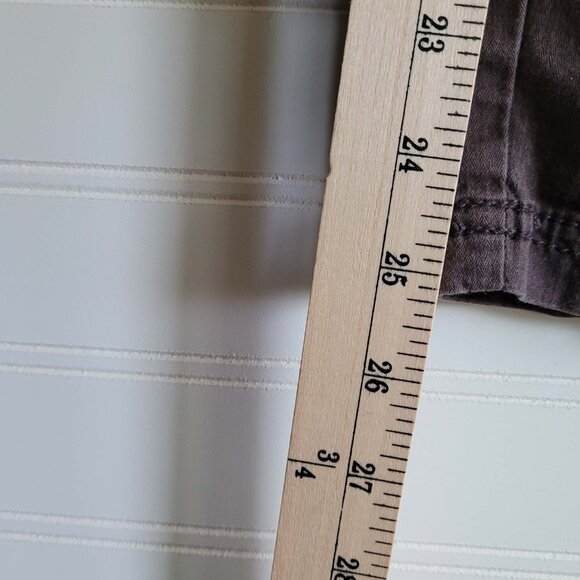 Athleta Pants Womens 12 Brown Cargo Zip Pocket Stretch Utility Casual Outdoor - Picture 11 of 13